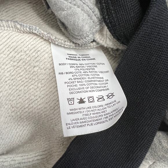 Nike Womens Swoosh Pinwheel Button Down Jacket Size S Gray CK0435 Sweatshirt - Picture 6 of 6